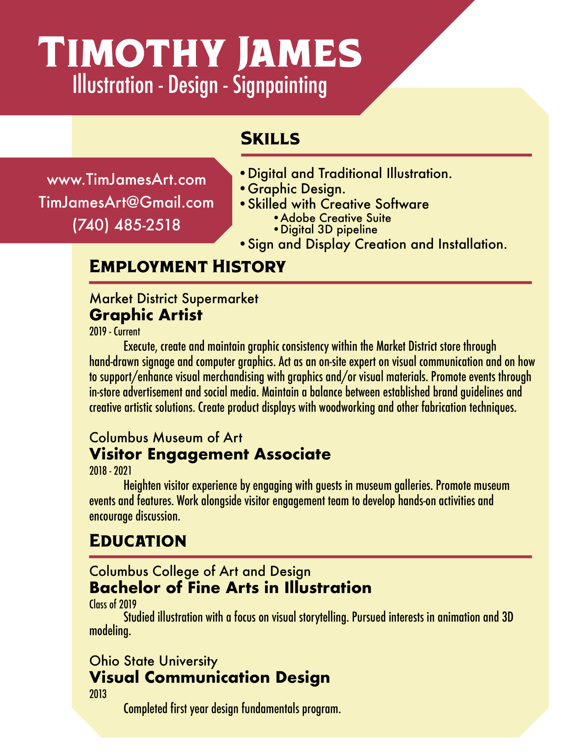 Timothy James - Illustration Comics Design -